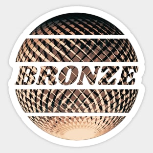 Bronze Sticker